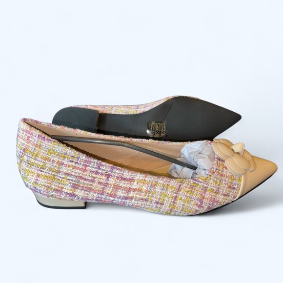 C. Paravano Slip-on Flats Beige and Pink (Multi-color) - Picture 8 of 10